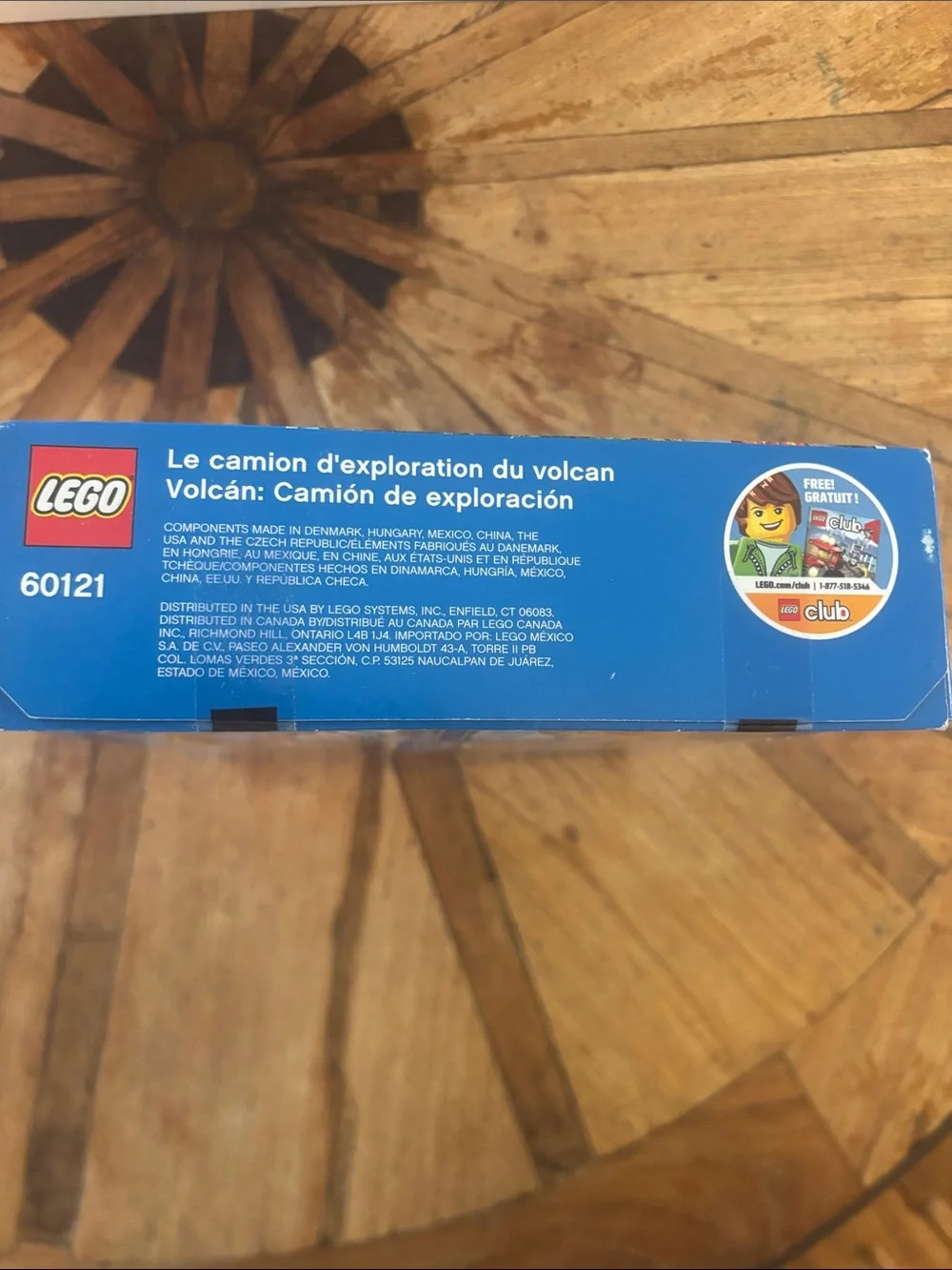 New Lego City #60121 Volcano Exploration Truck